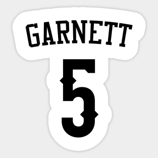 Kevin Garnett - Jersey Sticker